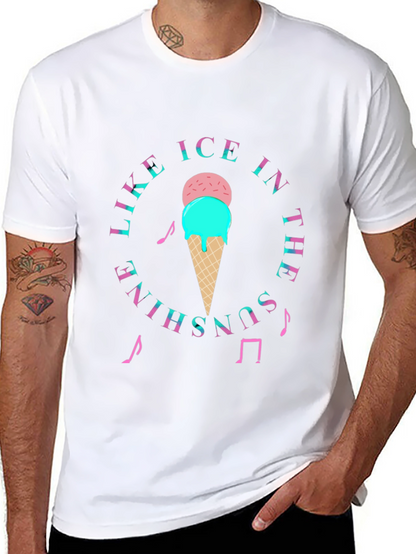 Like Ice In The Sunshine Black T-Shirt