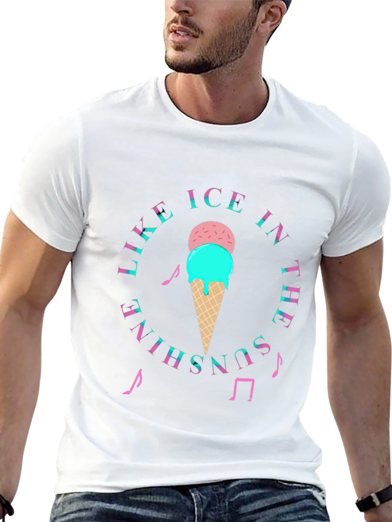 Like Ice In The Sunshine Black T-Shirt