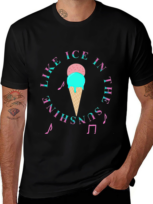 Like Ice In The Sunshine Black T-Shirt