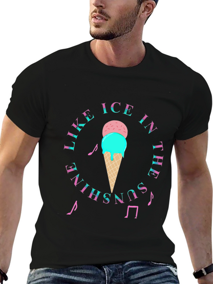 Like Ice In The Sunshine Black T-Shirt