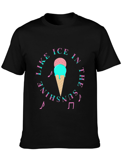 Like Ice In The Sunshine Black T-Shirt