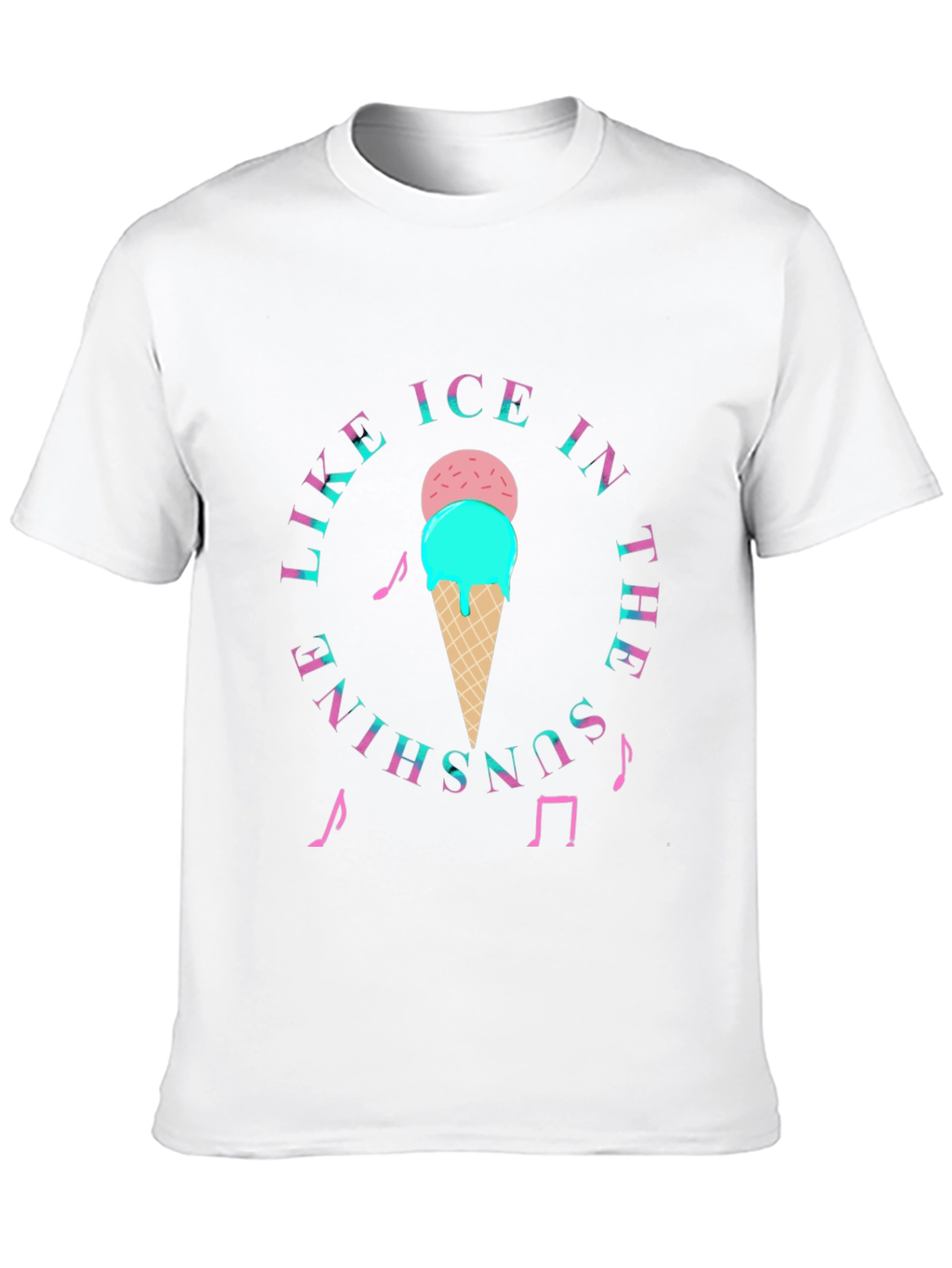 Like Ice In The Sunshine Black T-Shirt