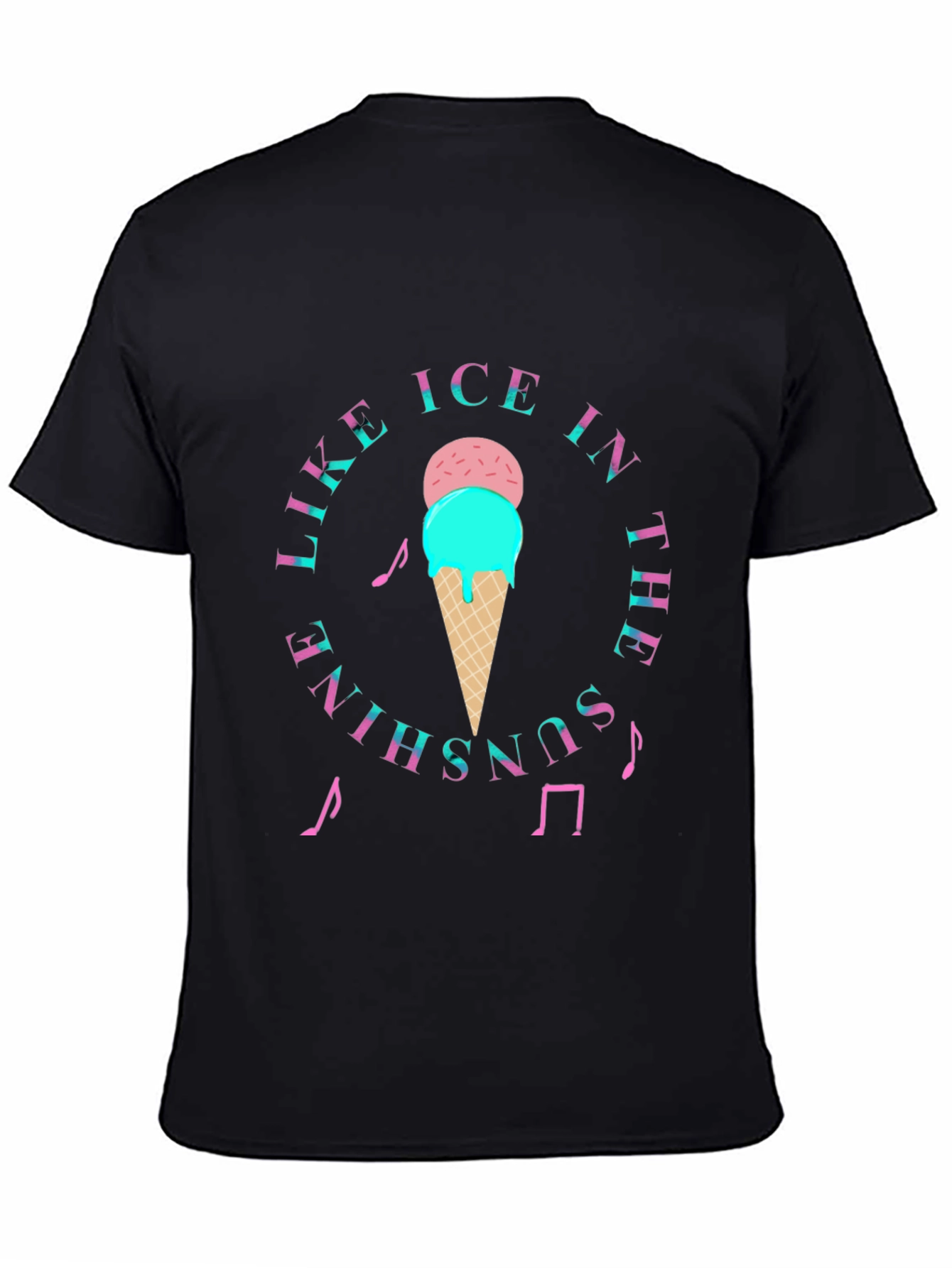 Like Ice In The Sunshine Black T-Shirt