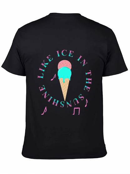 Like Ice In The Sunshine Black T-Shirt