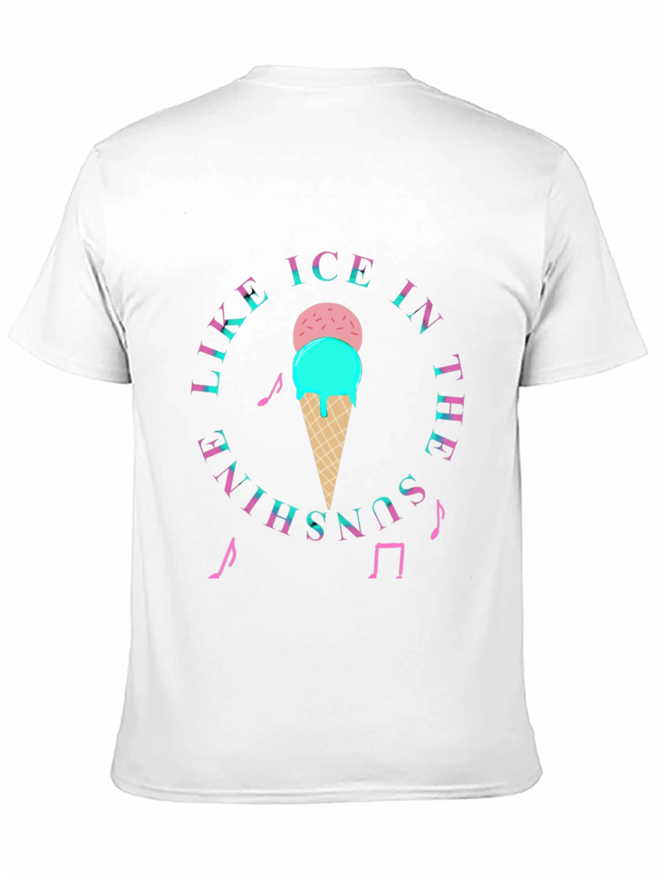 Like Ice In The Sunshine Black T-Shirt