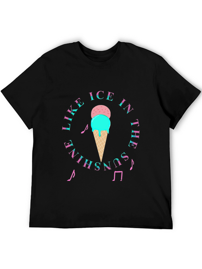 Like Ice In The Sunshine Black T-Shirt
