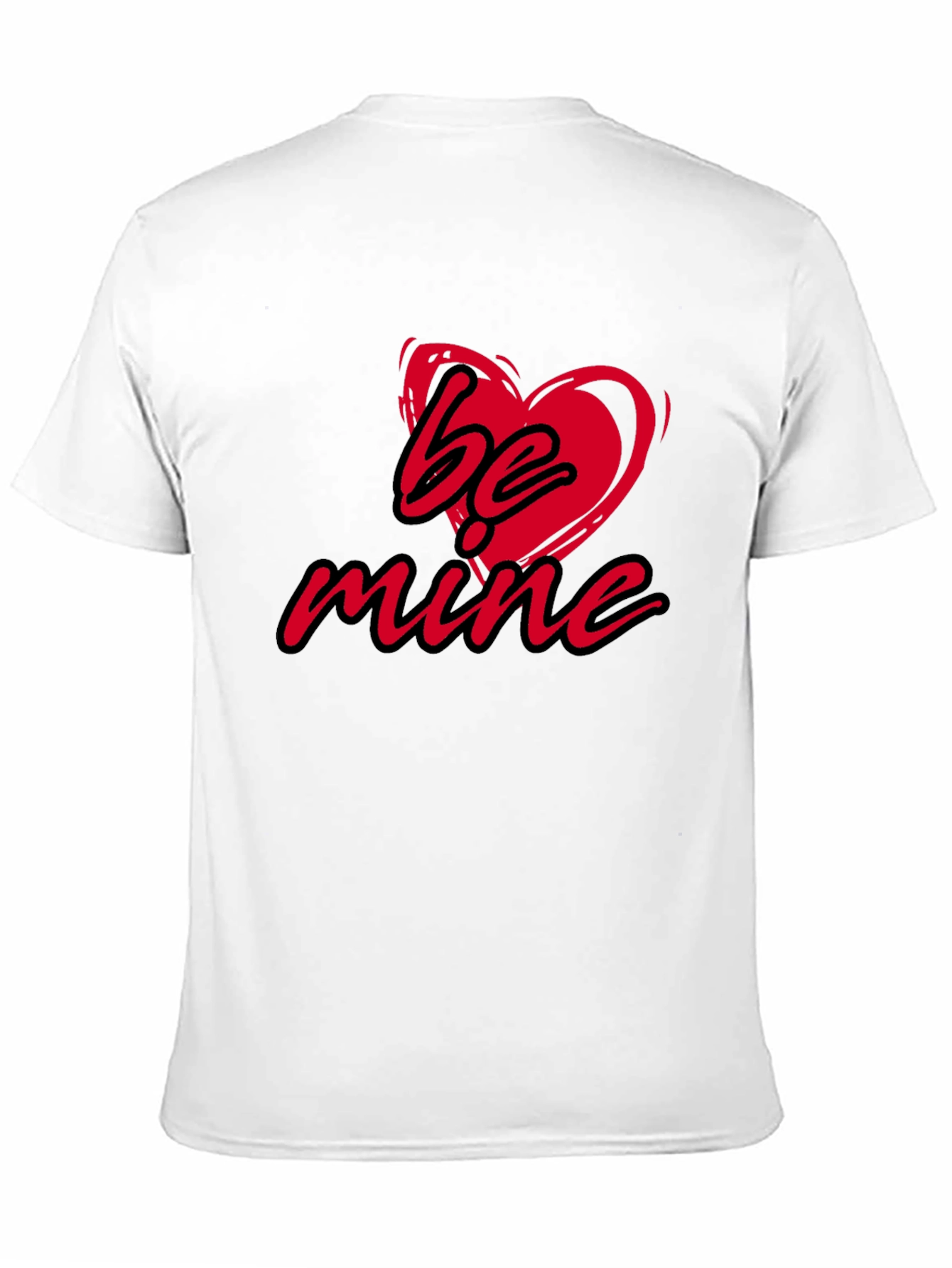 Be Mine Valentines Day Tee - Romantic Heart T-Shirt
