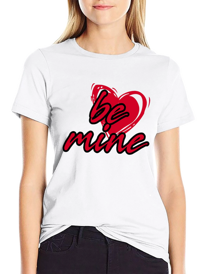 Be Mine Valentines Day Tee - Romantic Heart T-Shirt