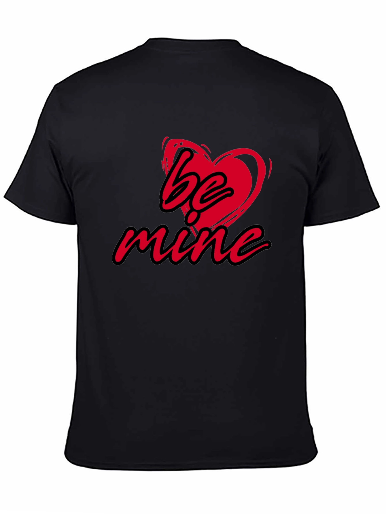 Be Mine Valentines Day Tee - Romantic Heart T-Shirt
