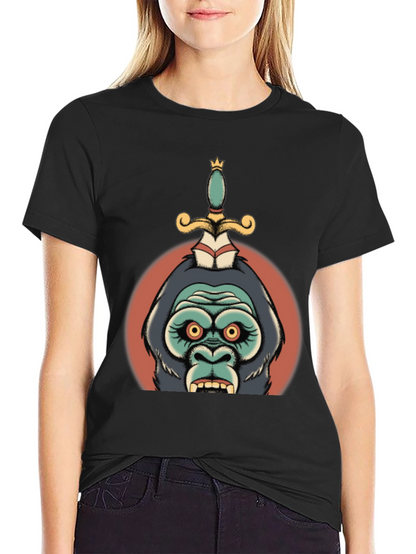 King Kong Dagger Graphic Tee - Black
