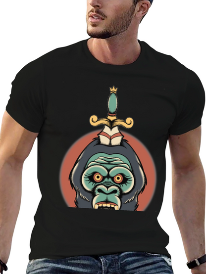 King Kong Dagger Graphic Tee - Black