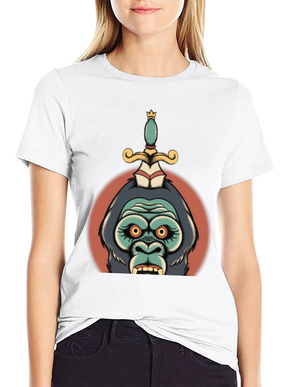King Kong Dagger Graphic Tee - Black