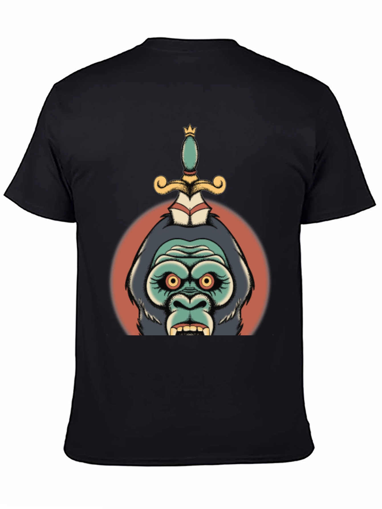 King Kong Dagger Graphic Tee - Black