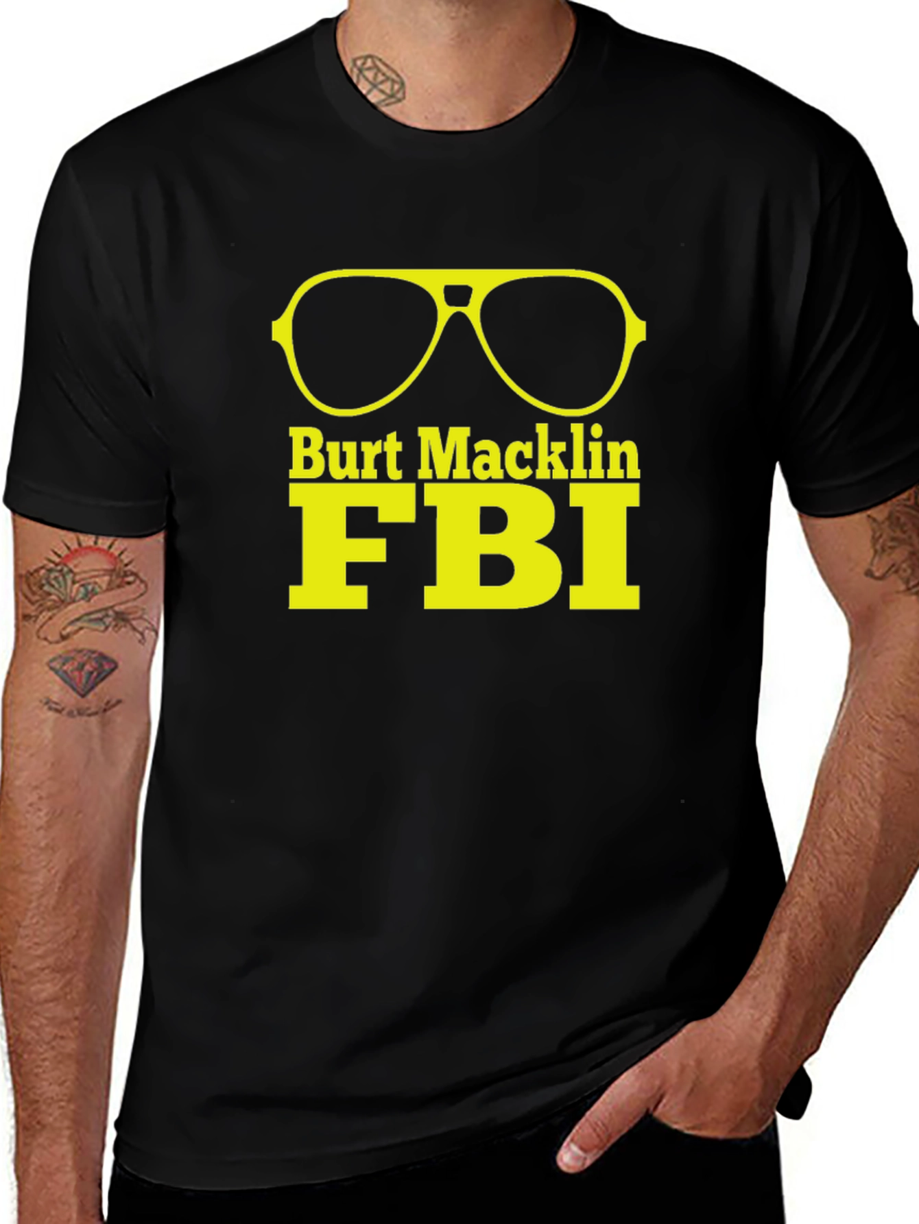 Burt Macklin FBI T-Shirt - Cool Graphic Tee