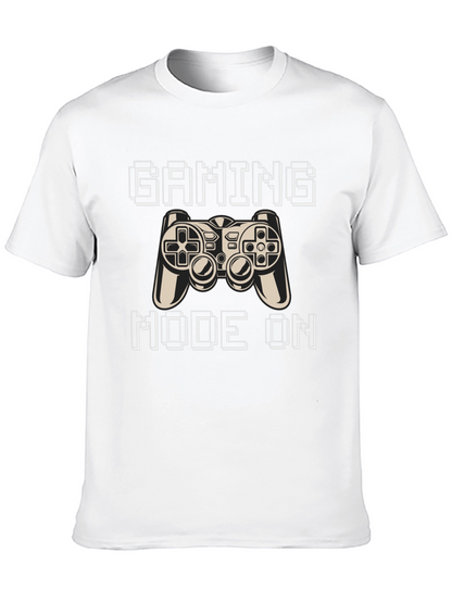 Gaming Mode On Black T-Shirt