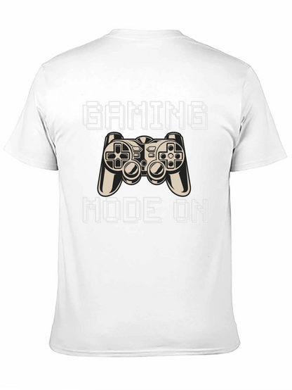 Gaming Mode On Black T-Shirt