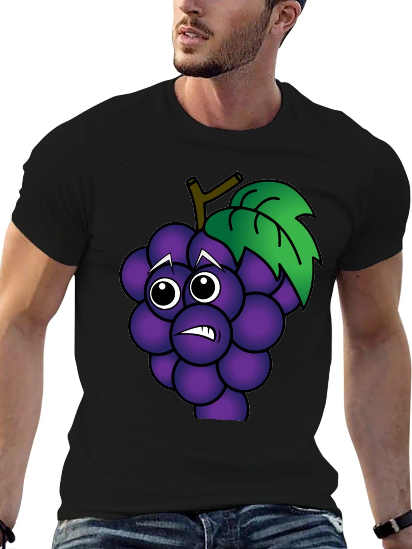 Funny Grape Graphic T-Shirt - Unisex