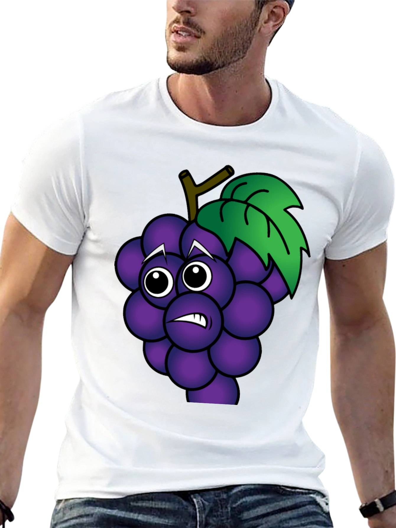 Funny Grape Graphic T-Shirt - Unisex