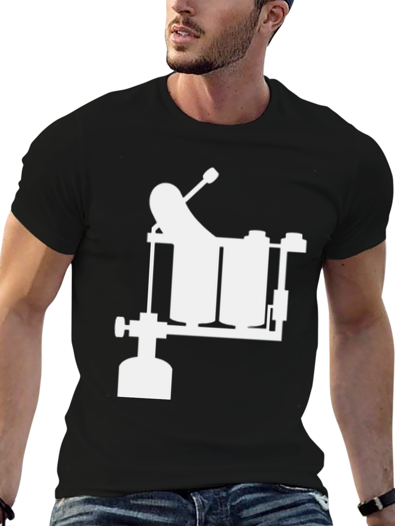 Tattoo Machine Graphic Tee - Cool & Unique Design