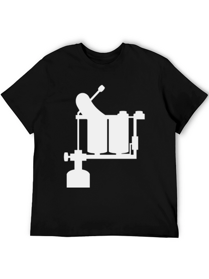 Tattoo Machine Graphic Tee - Cool & Unique Design