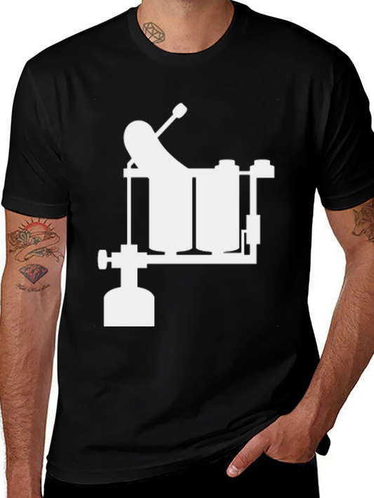 Tattoo Machine Graphic Tee - Cool & Unique Design