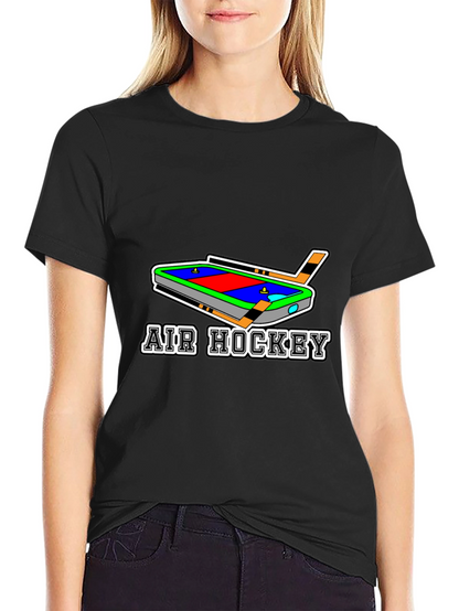 Air Hockey Graphic Tee Shirt