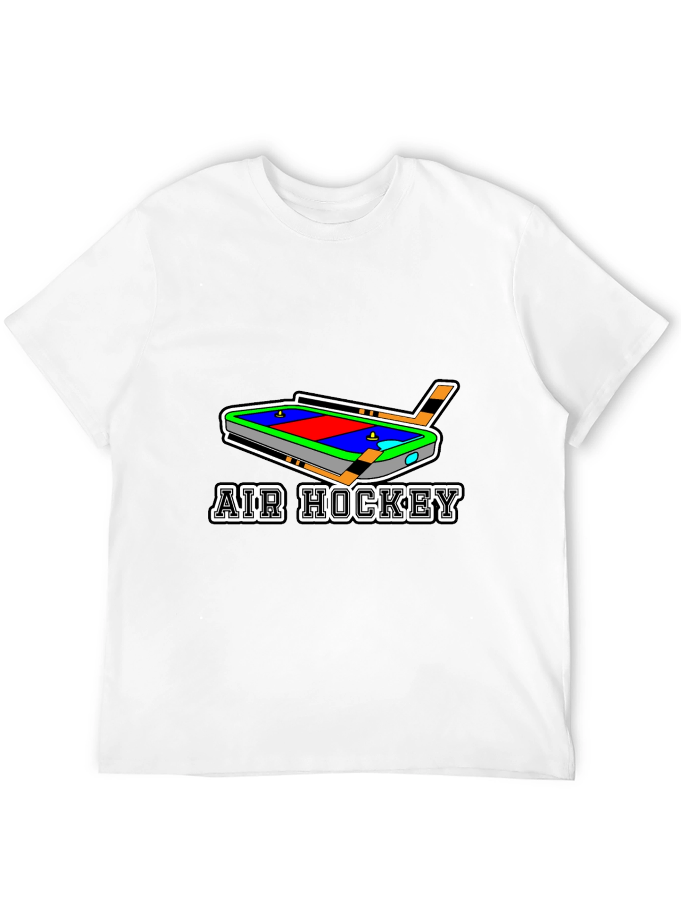Air Hockey Graphic Tee Shirt