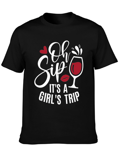 Oh Sip! Girls Trip T-Shirt - Party Tee