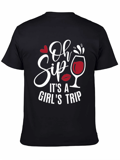 Oh Sip! Girls Trip T-Shirt - Party Tee