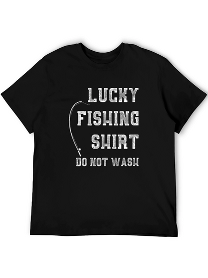 Lucky Fishing Shirt - Funny Fisherman Tee