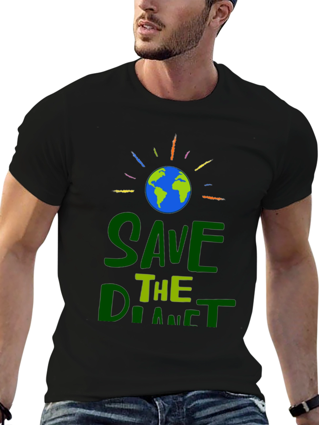 Save the Planet Graphic T-Shirt