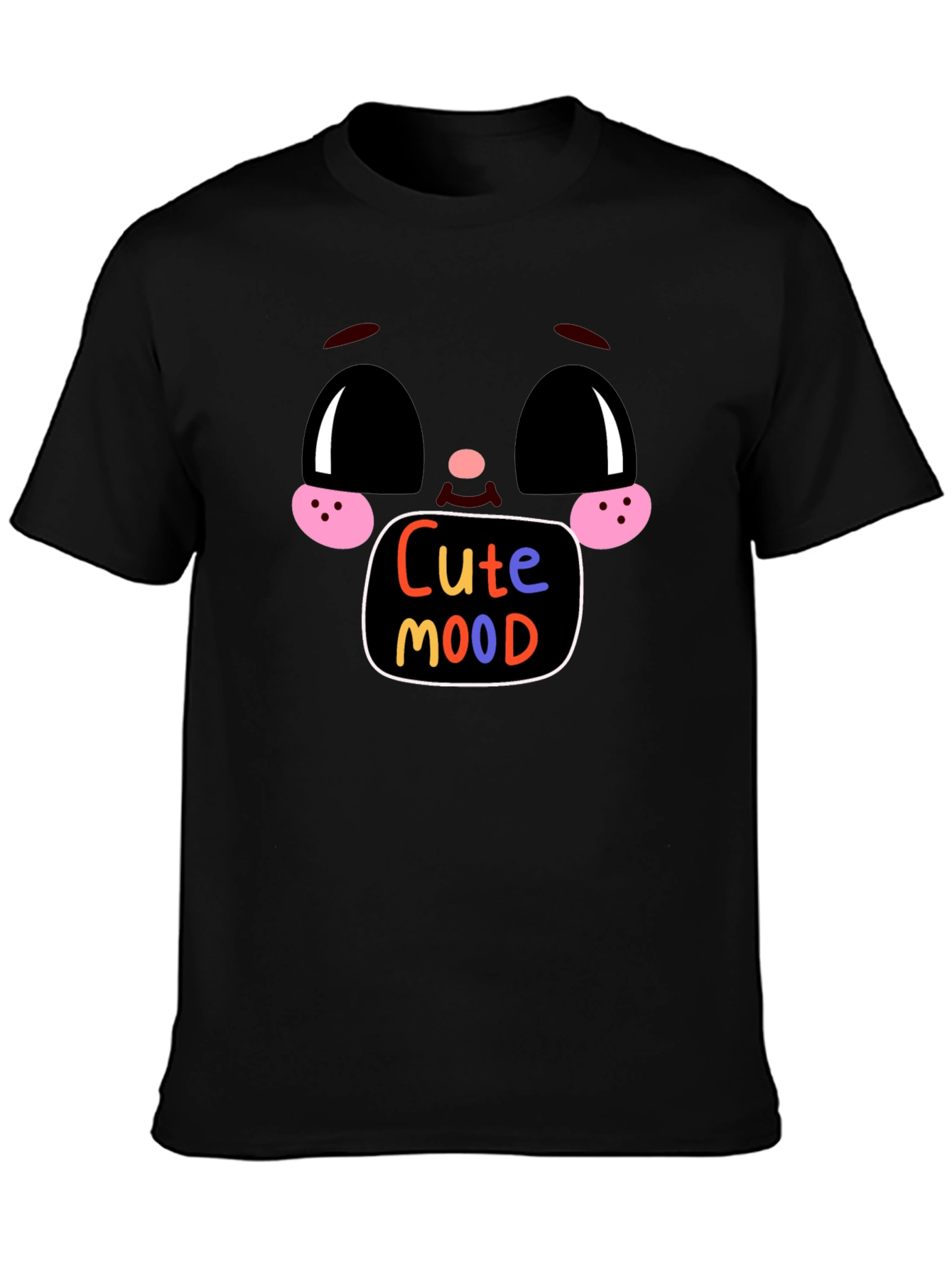 Cute Mood Graphic Tee - Soft Cotton Blend