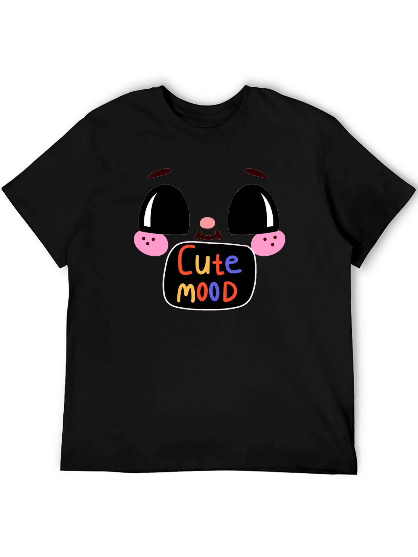 Cute Mood Graphic Tee - Soft Cotton Blend