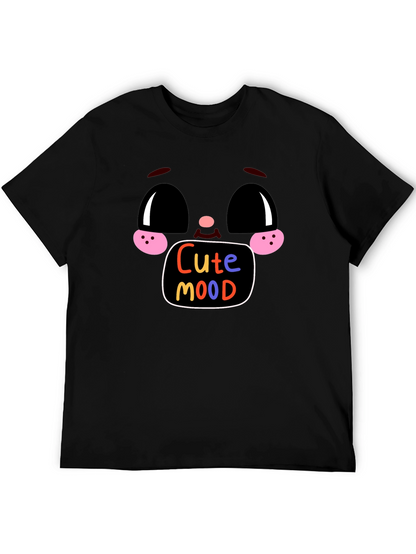 Cute Mood Graphic Tee - Soft Cotton Blend