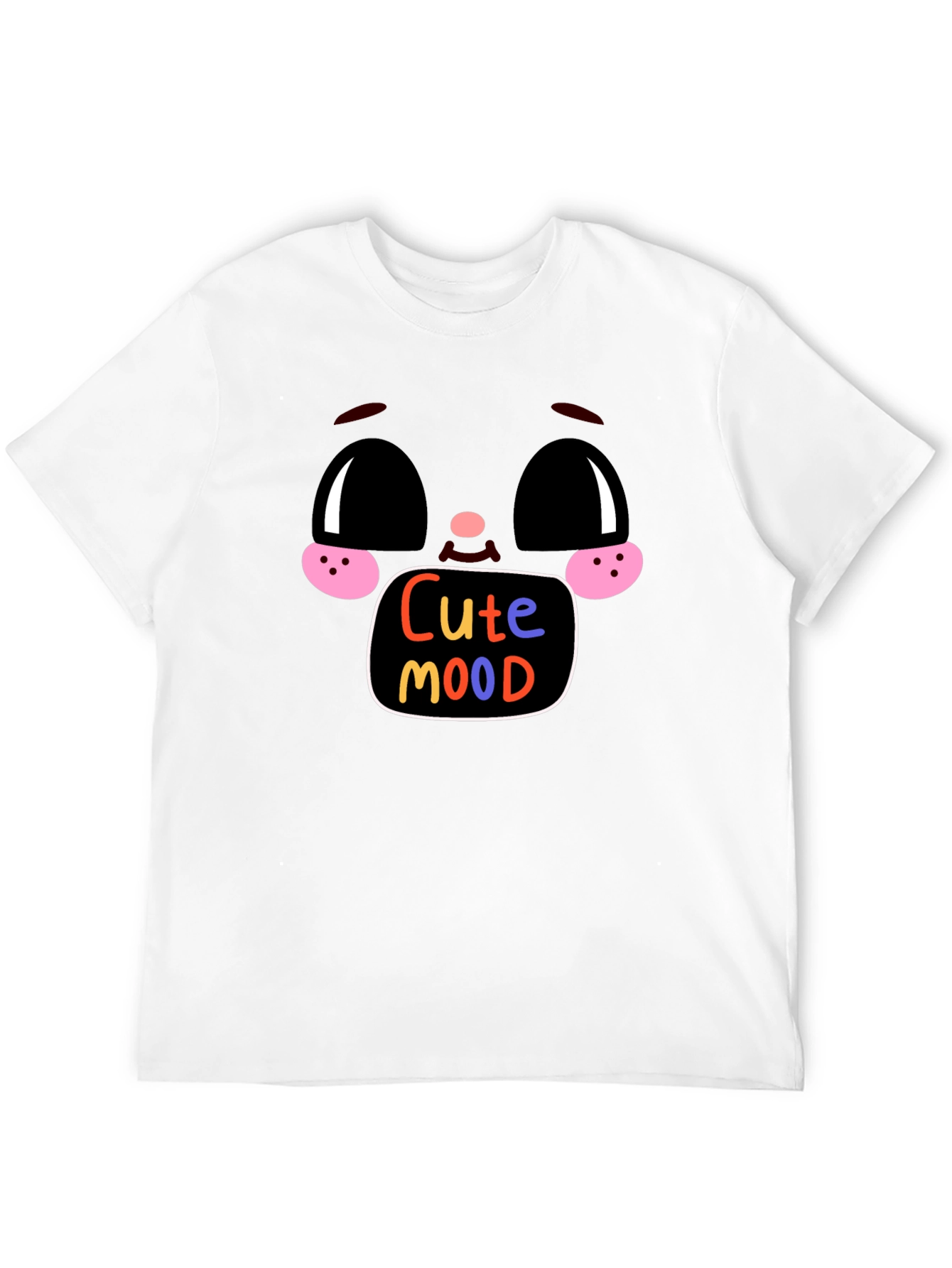 Cute Mood Graphic Tee - Soft Cotton Blend