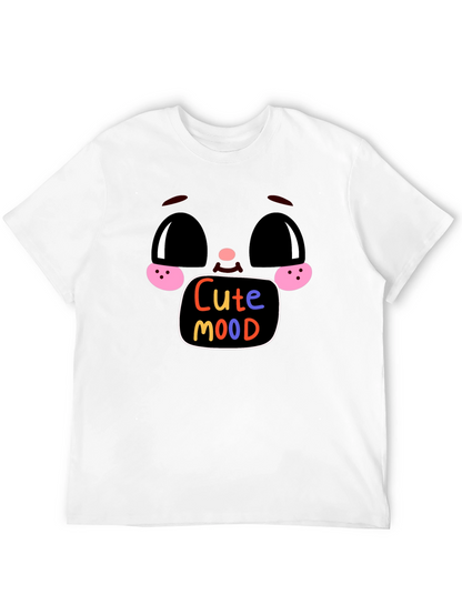 Cute Mood Graphic Tee - Soft Cotton Blend