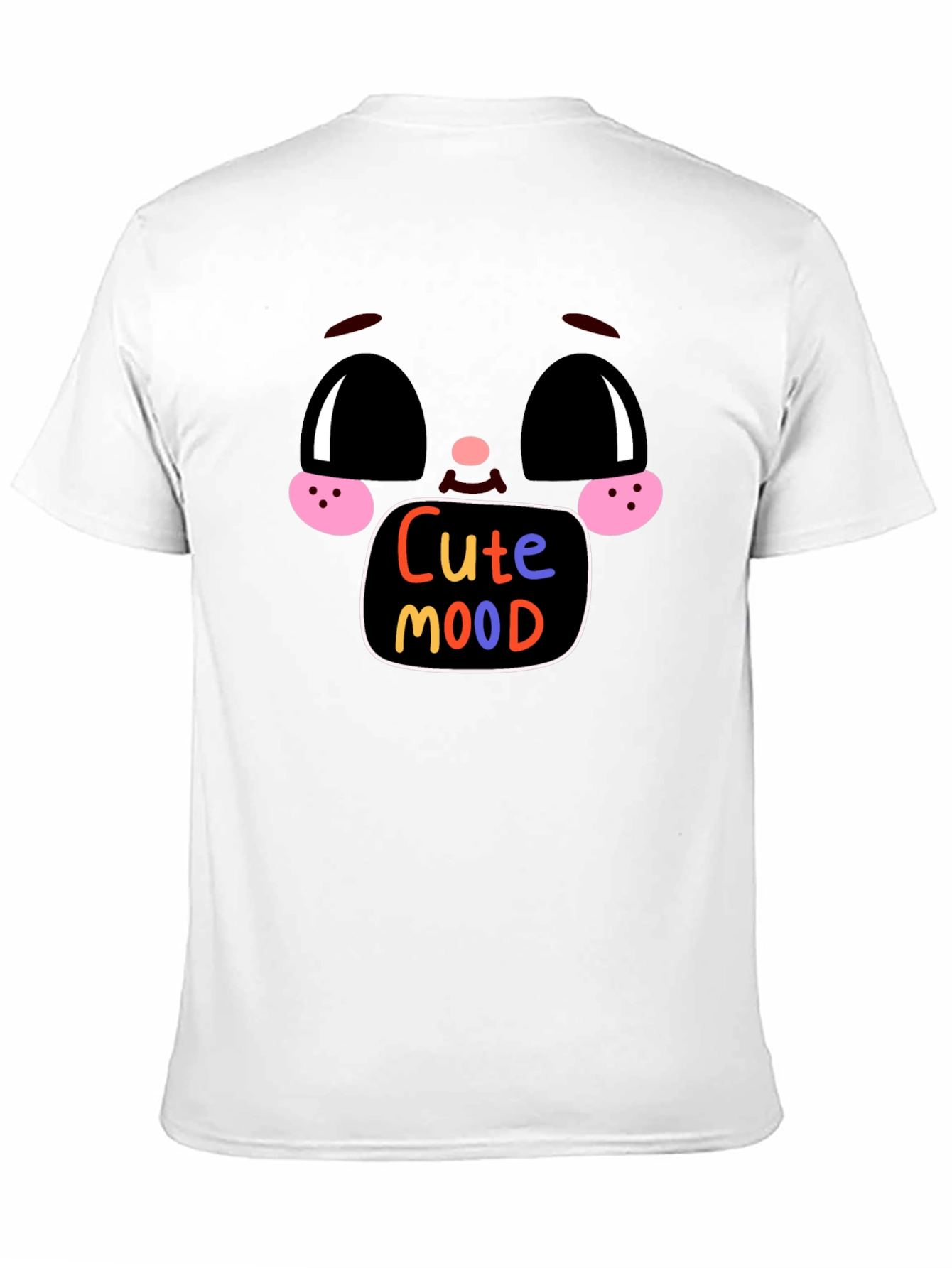 Cute Mood Graphic Tee - Soft Cotton Blend