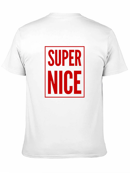Super Nice Graphic Tee - Mens Black T-Shirt