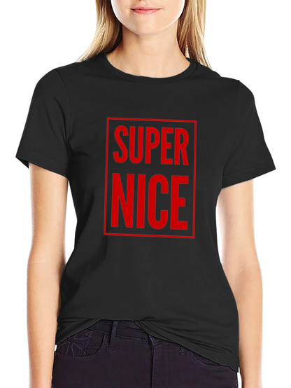 Super Nice Graphic Tee - Mens Black T-Shirt