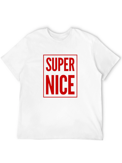 Super Nice Graphic Tee - Mens Black T-Shirt