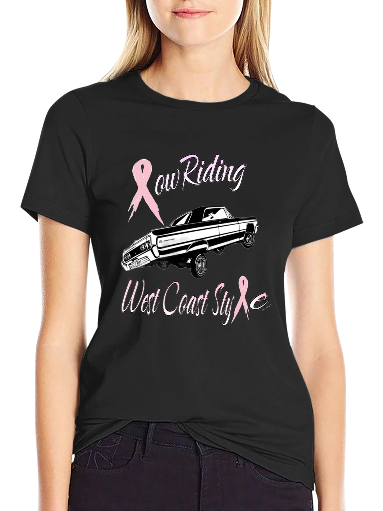 Low Riding West Coast Style Graphic T-Shirt