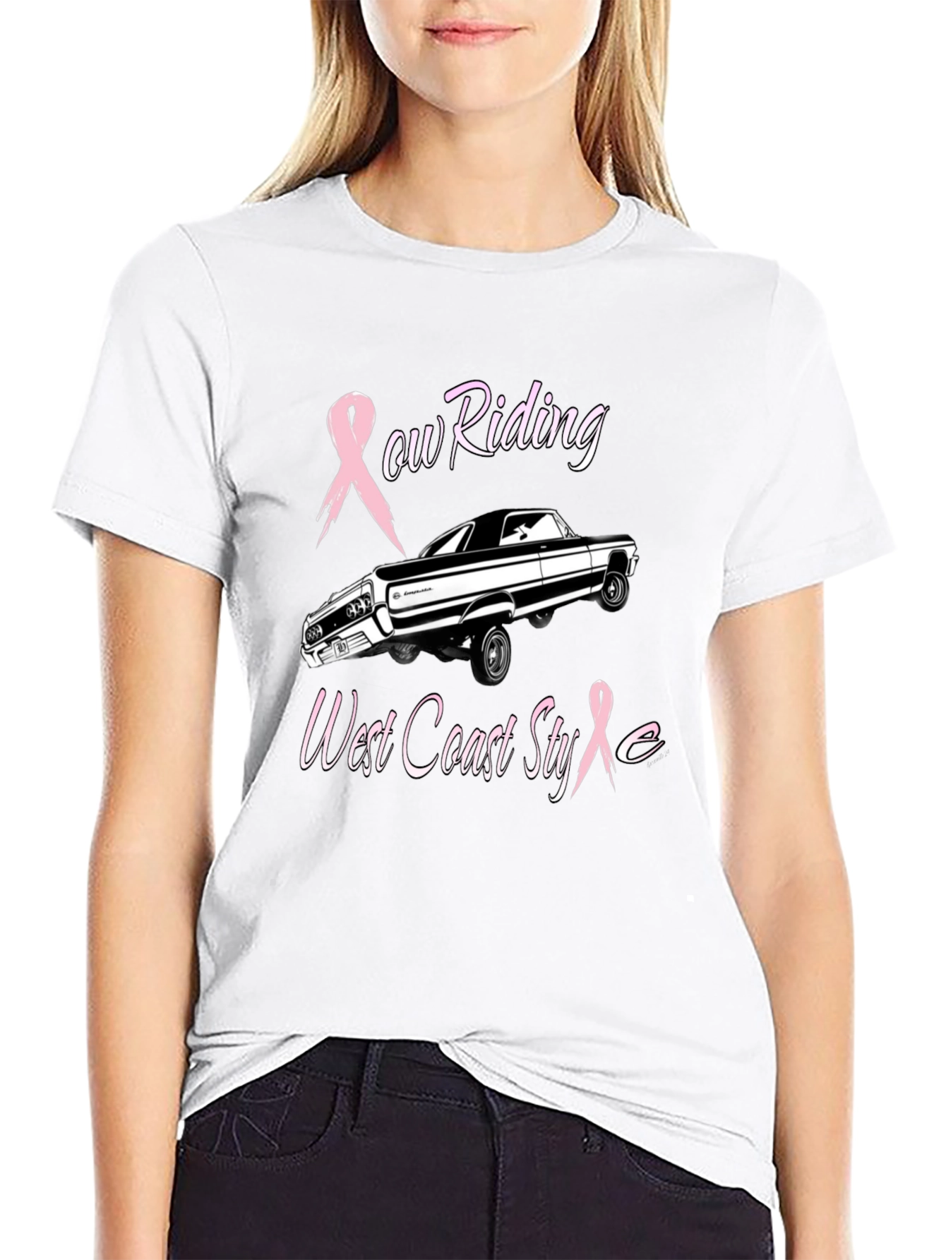 Low Riding West Coast Style Graphic T-Shirt