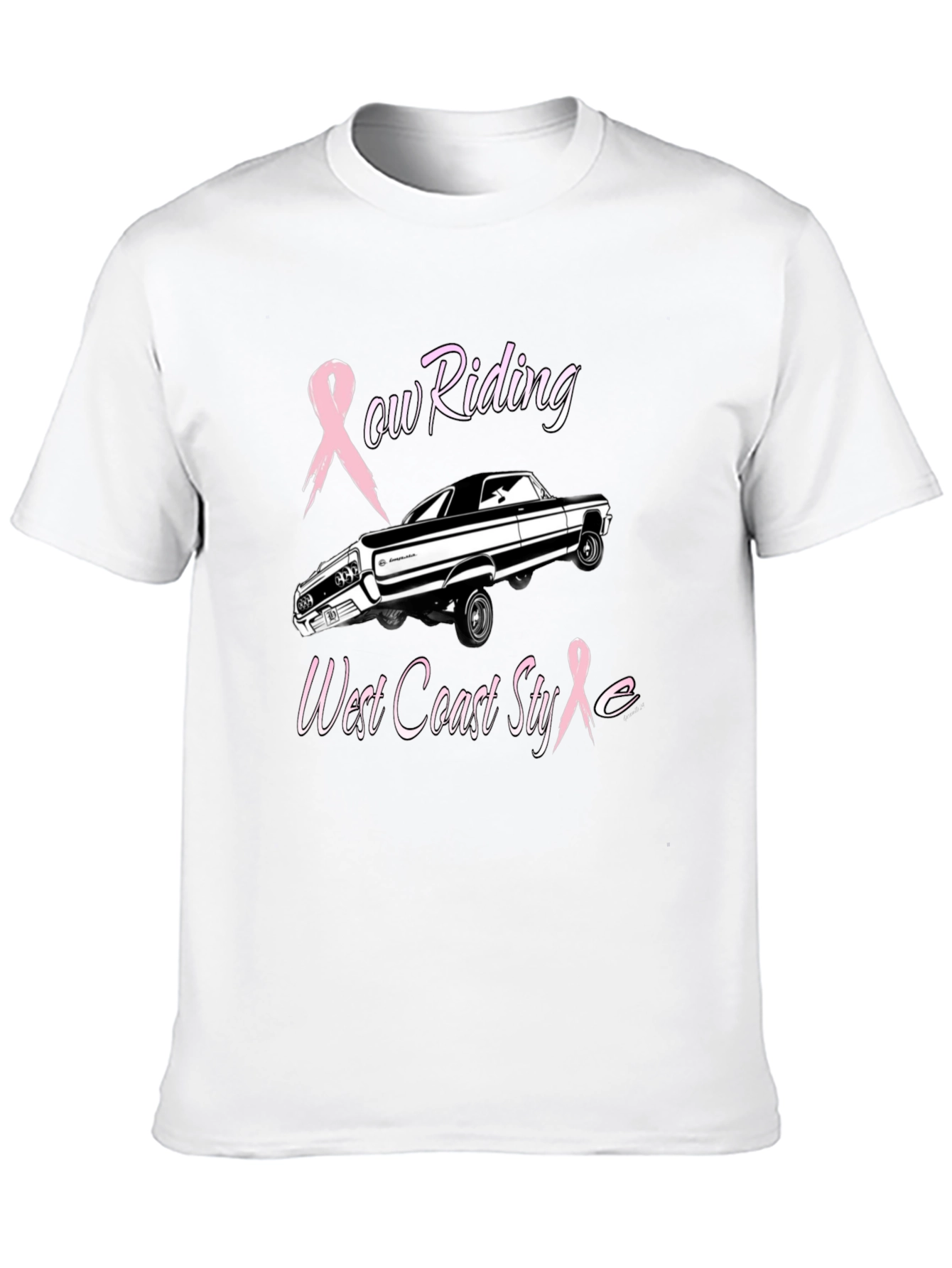 Low Riding West Coast Style Graphic T-Shirt