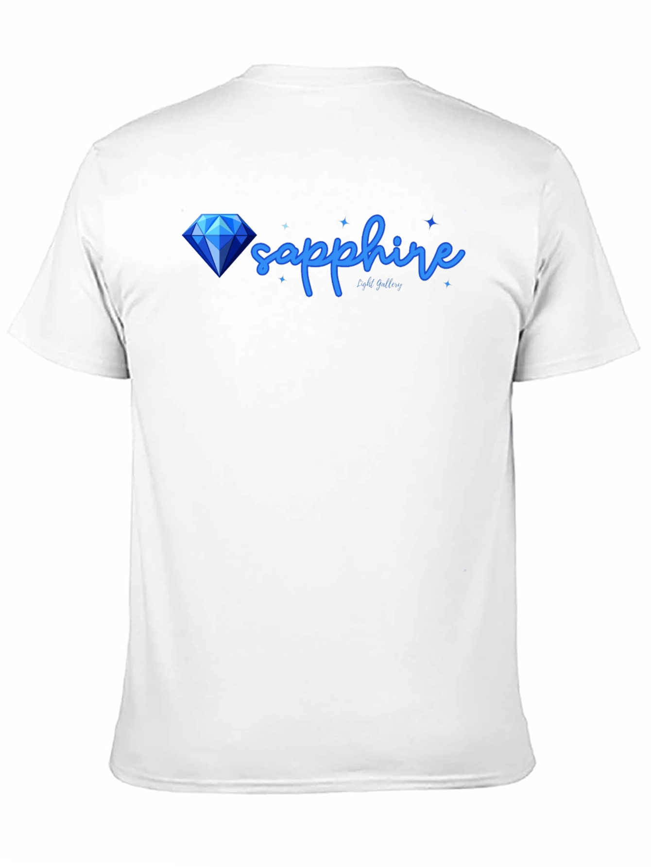 Sapphire Diamond Graphic Tee - Stylish Mens T-Shirt