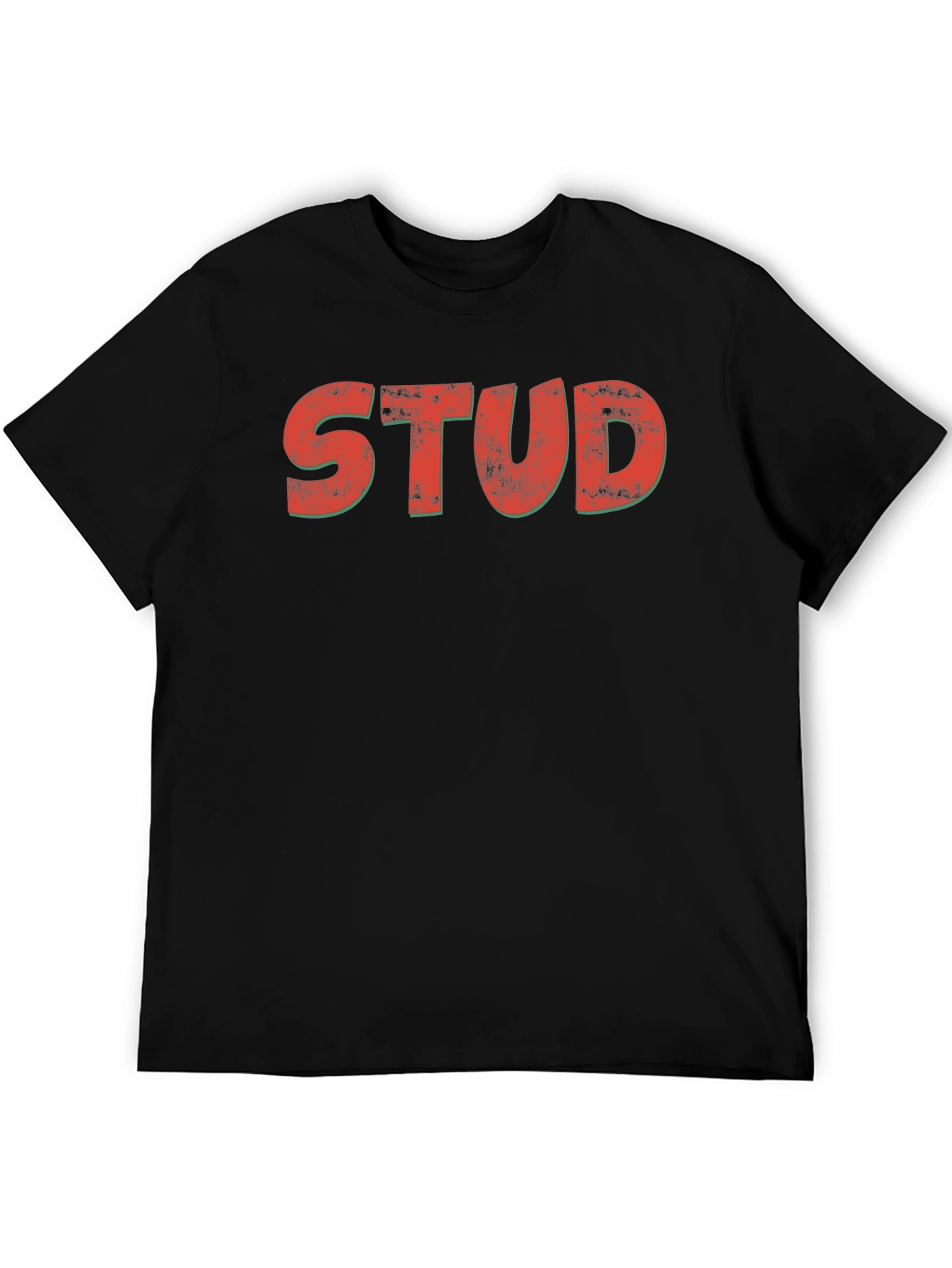 Retro STUD Graphic Tee - Classic Black T-Shirt