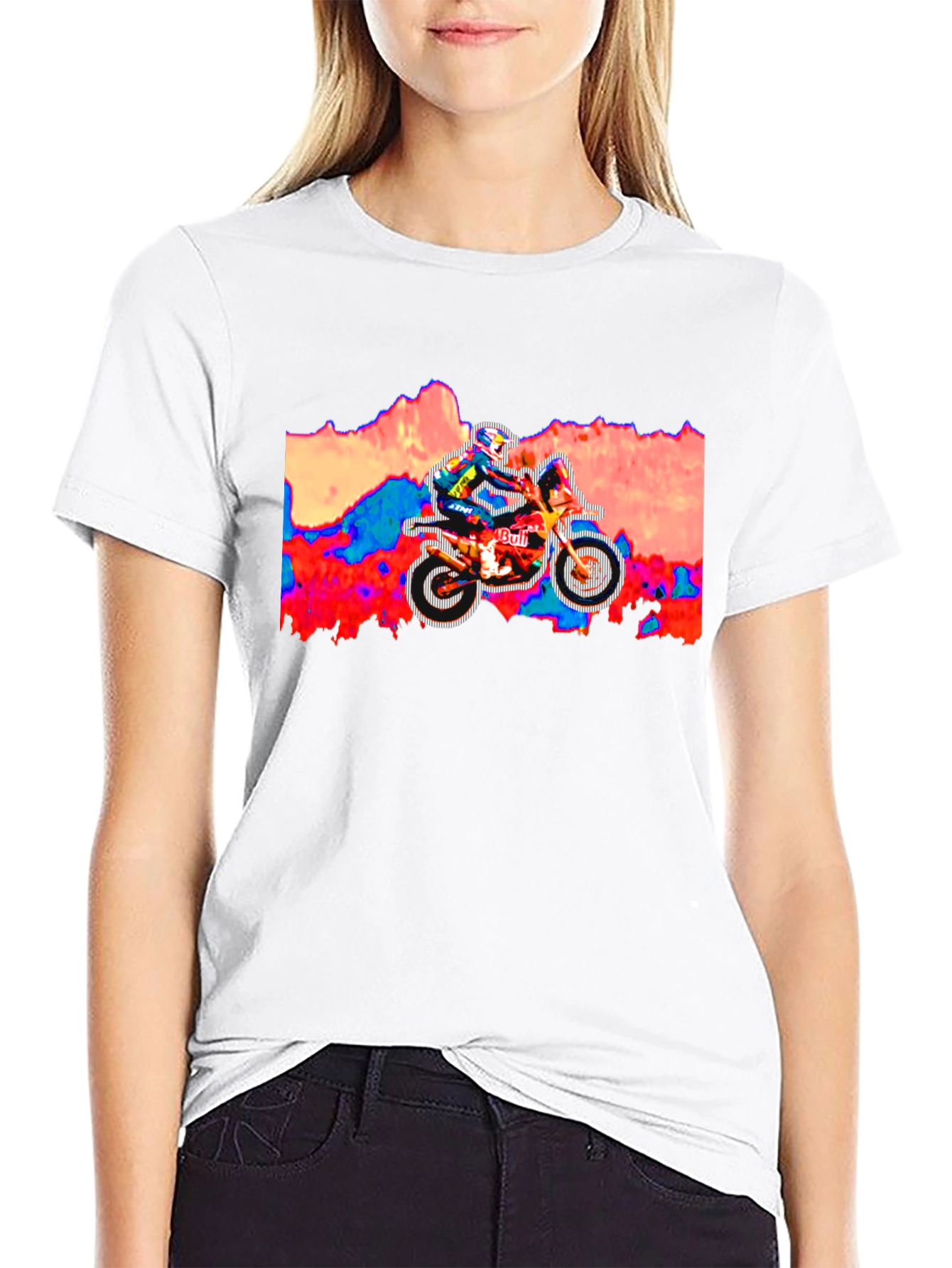 Red Bull Motorcross Graphic T-Shirt