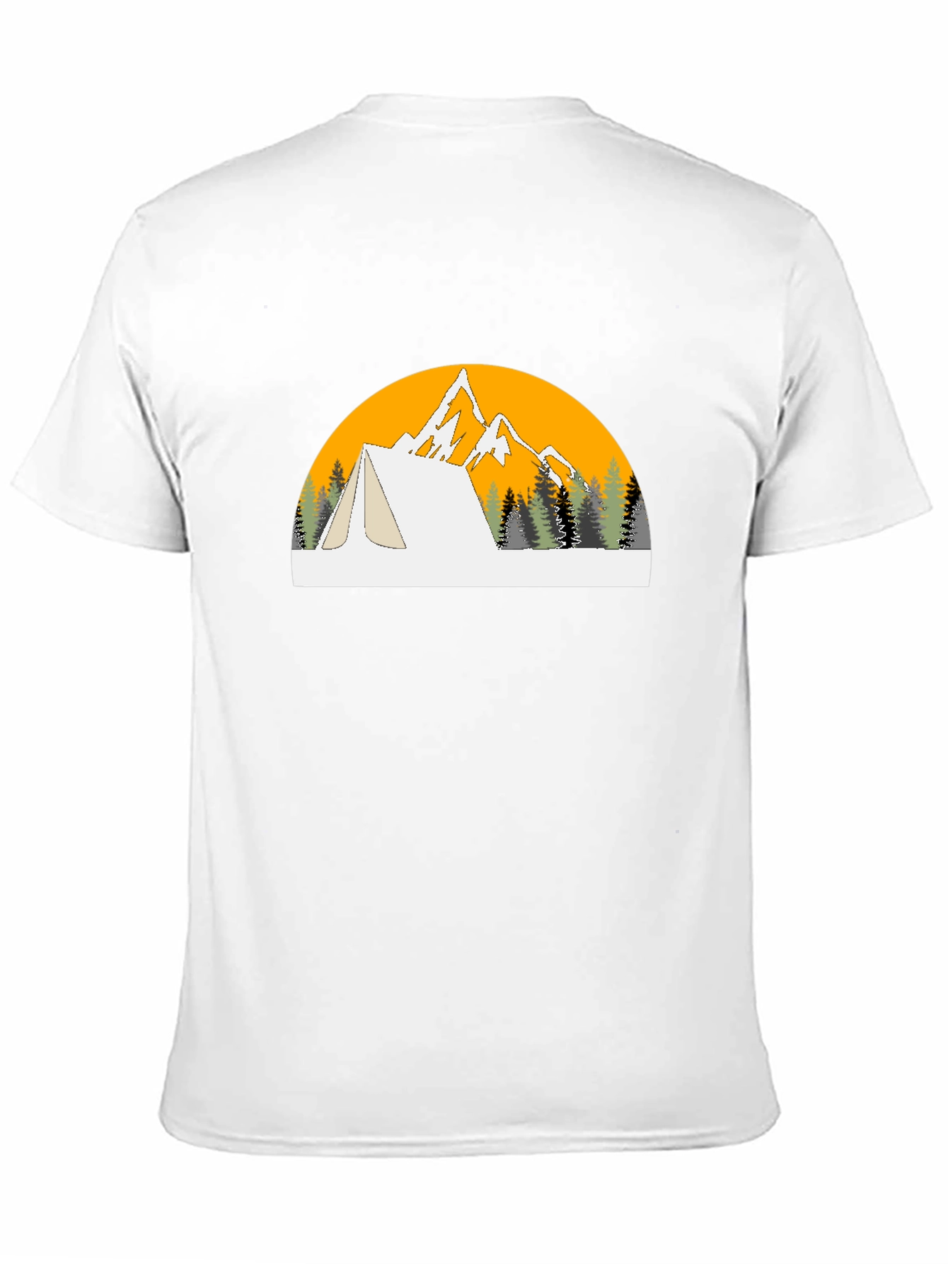 Adventure Awaits Graphic Tee - Black Camping Shirt