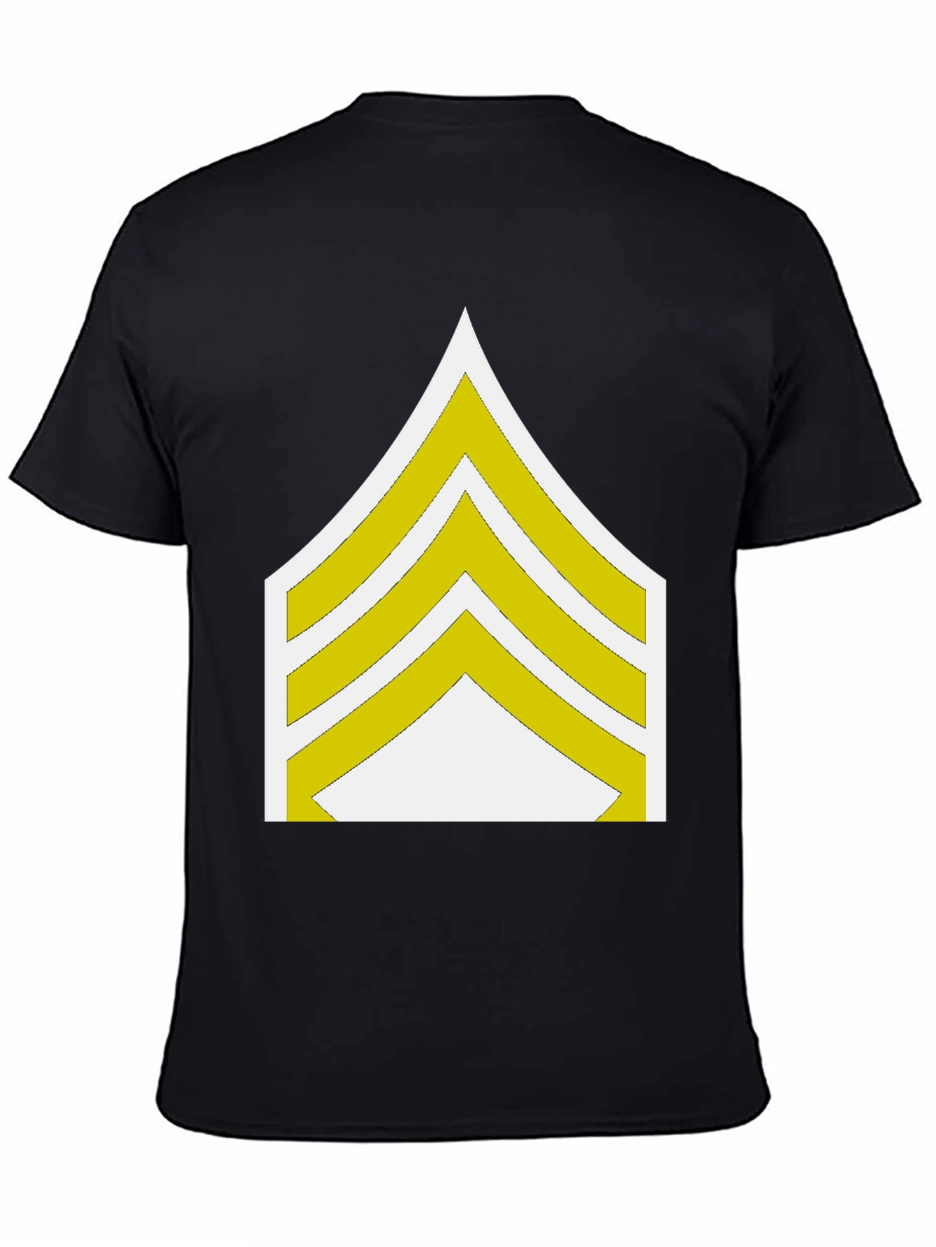Sergeant Stripes Graphic Tee - Military Style