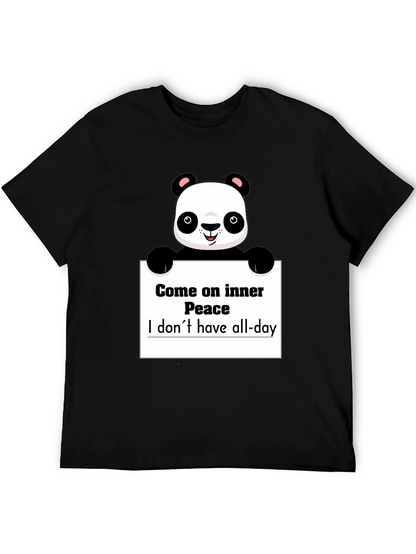 Funny Panda Graphic T-Shirt - Inner Peace