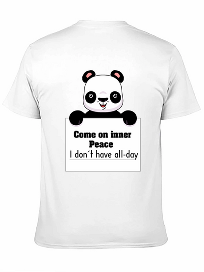Funny Panda Graphic T-Shirt - Inner Peace